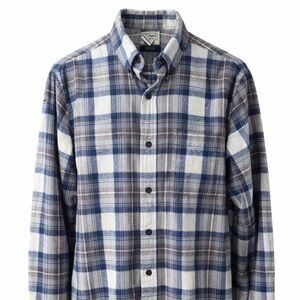 L.L. Bean Men’s Plaid Button-Down Shirt – Size Medium